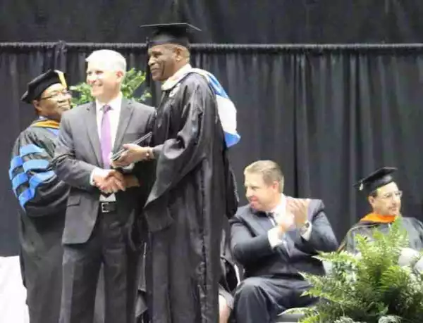 See Photo Of Nigerian Man Who Makes Drones For US Army Bags His 7th Masters Degree